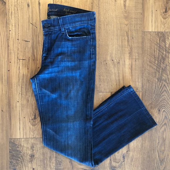 7 For All Mankind Denim - 7 for all mankind high waist bootcut jeans